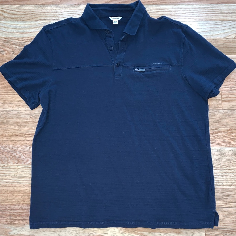 Men’s Calvin Klein Casual polo Shirt Size Large